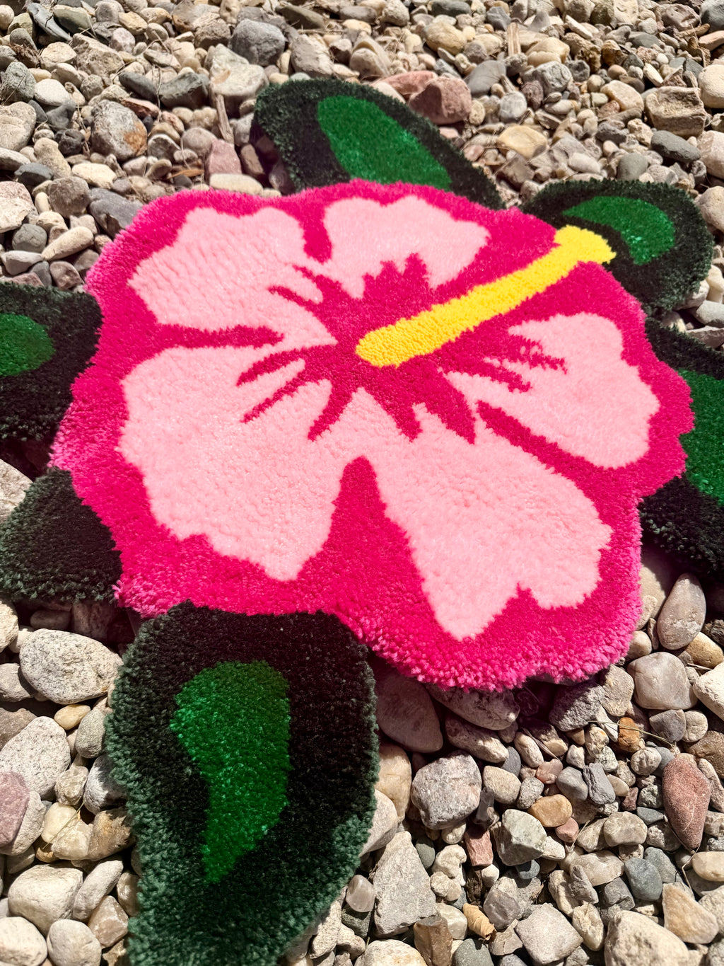 Pretty in Pink Turtle Rug
