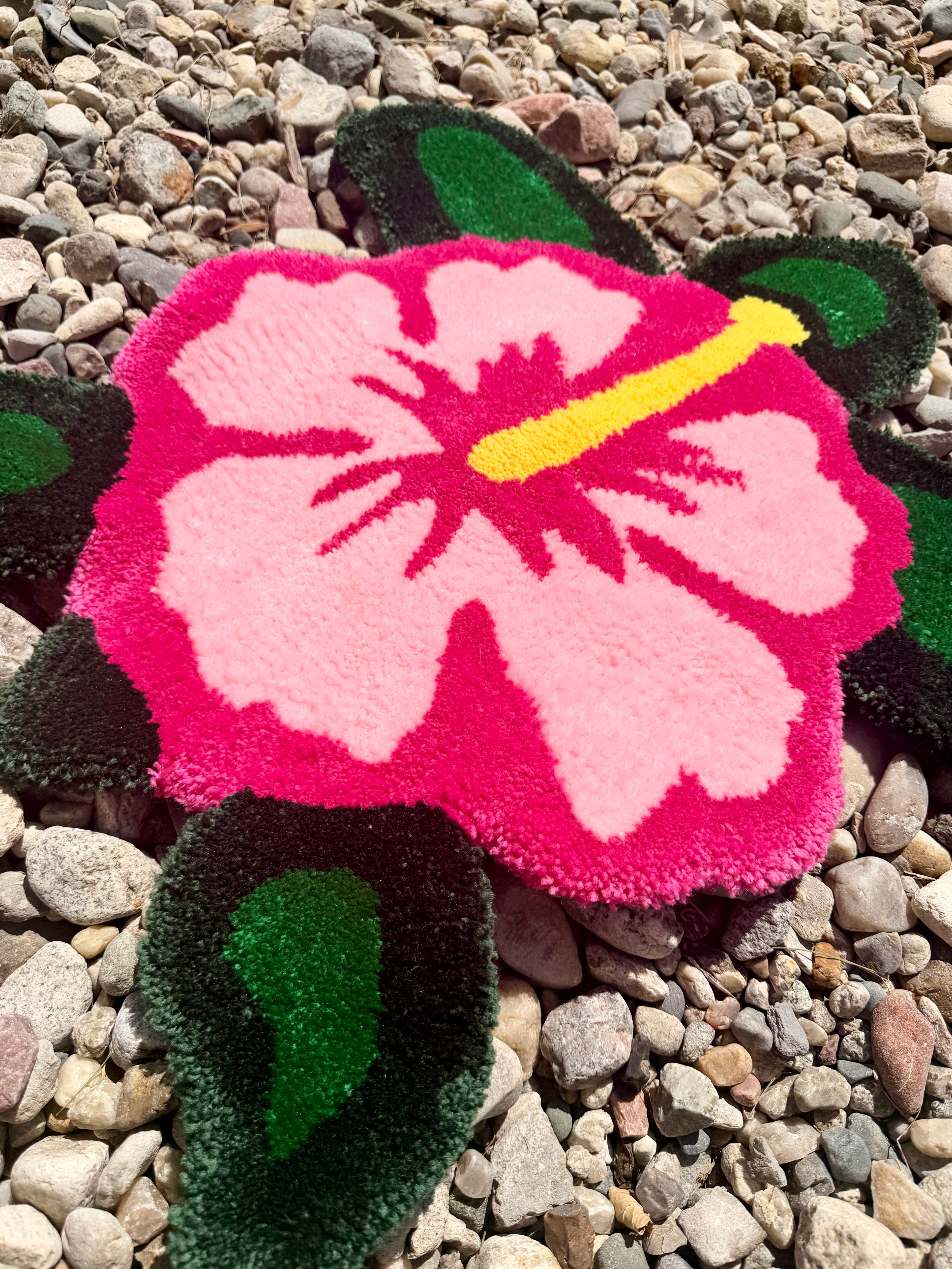 Pretty in Pink Turtle Rug