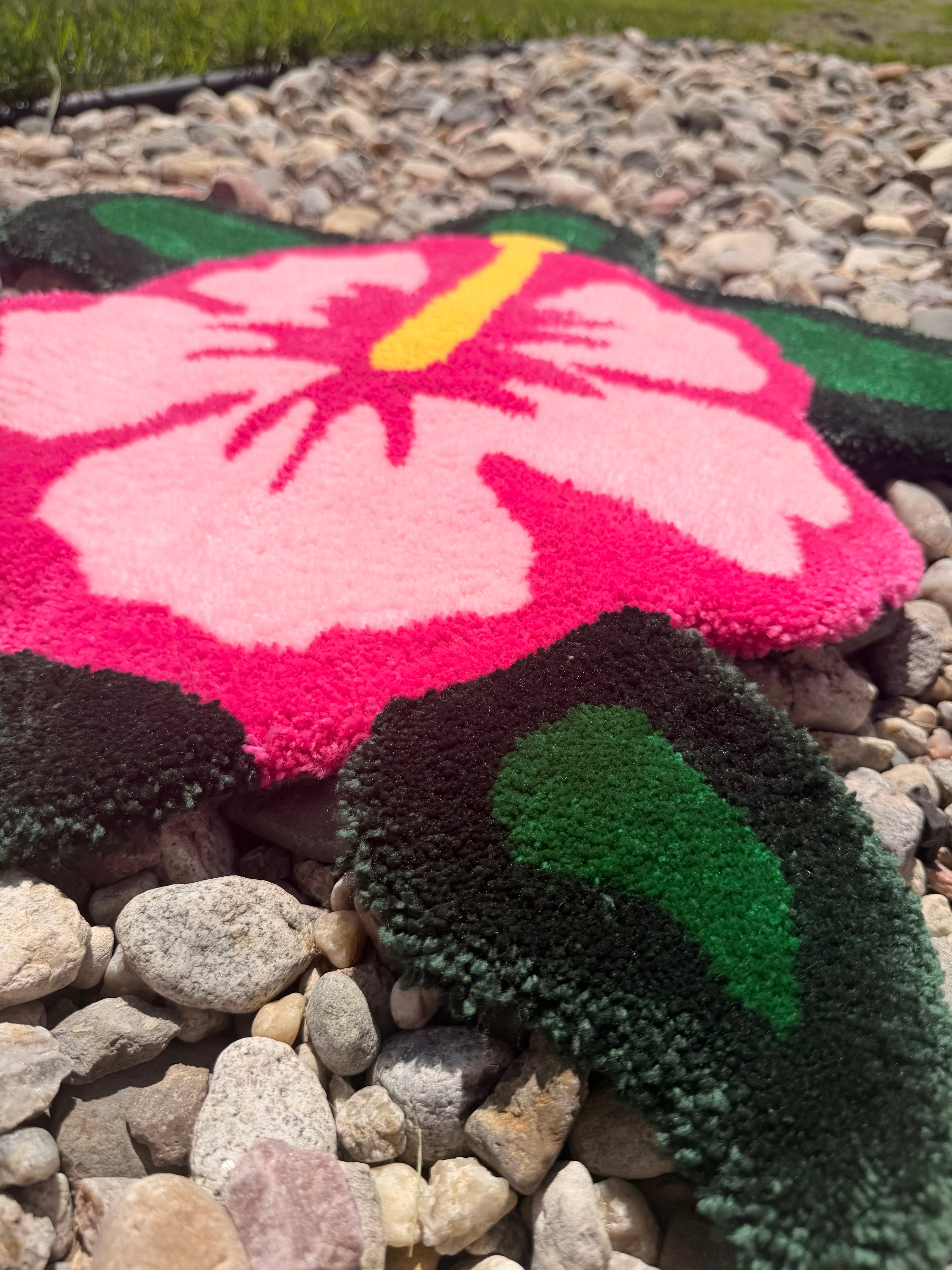 Pretty in Pink Turtle Rug